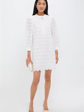 Pomander Place White Eyelet Samantha Dress